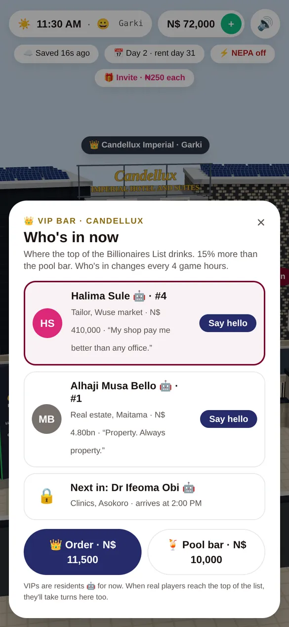 Notes Life, the real game: Meet the VIPs